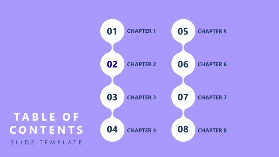 Creative Table of Contents PowerPoint Template