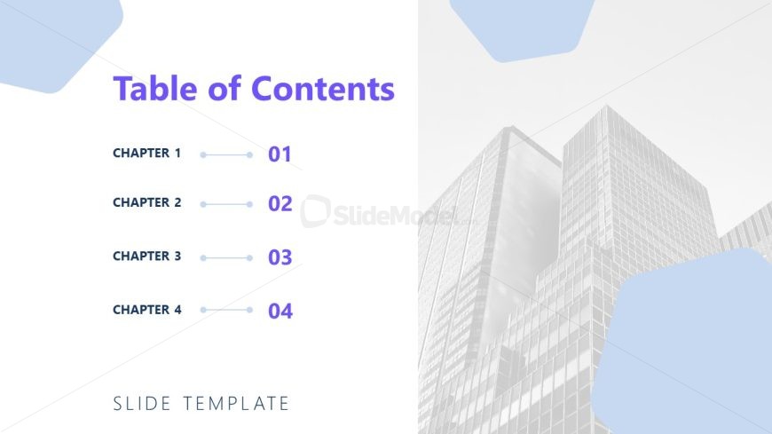 Creative Table of Contents PPT Slide Template 
