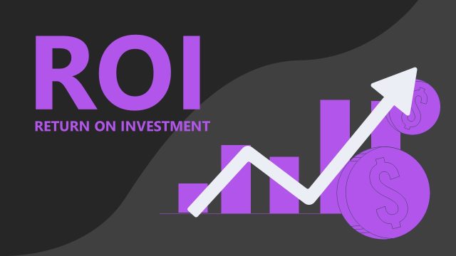 ROI Dark Background Template – Cover Slide