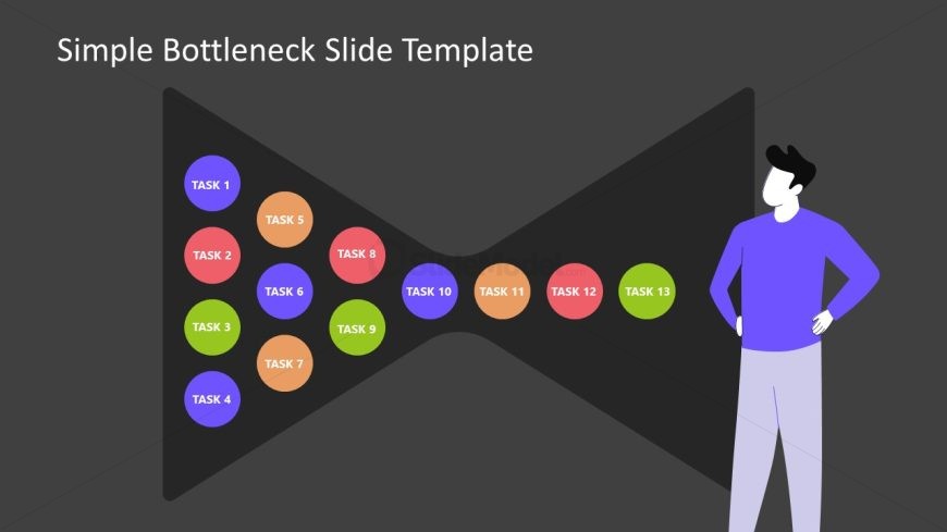 Simple Bottleneck PPT Presentation Template 