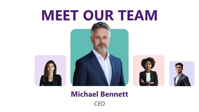 Meet our Team Presentation Slide