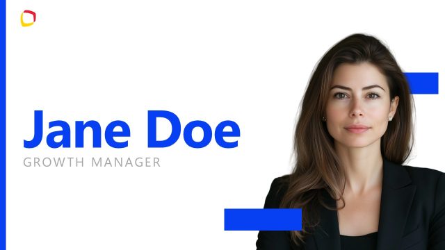 Person Introduction Presentation Template