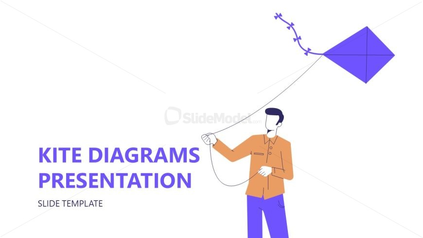 Kite Diagrams Slide PPT Template 