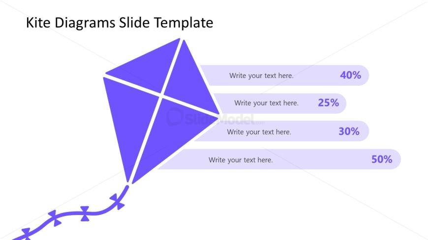 Kite Diagrams PowerPoint Template