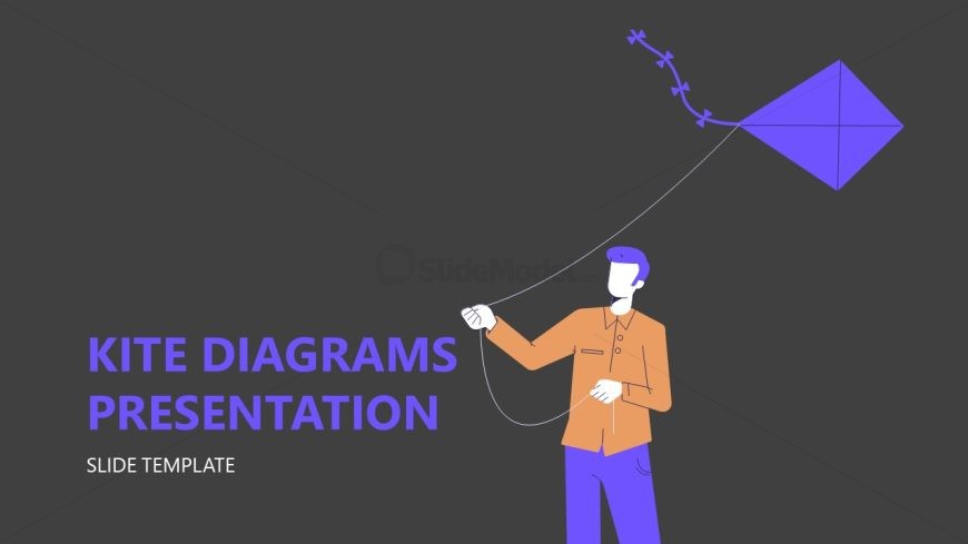 Kite Diagrams PowerPoint Slide Template 