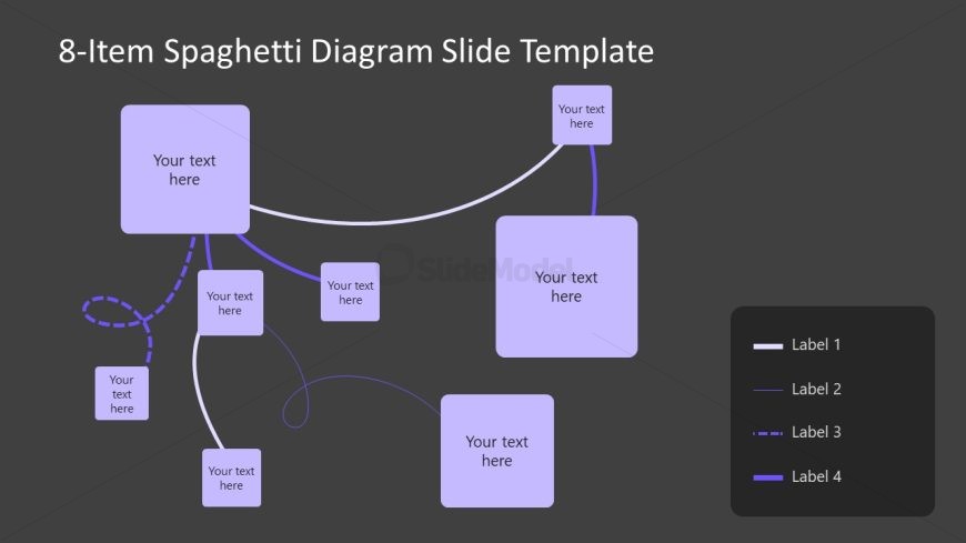 Spaghetti Diagram Slide for Presentation 