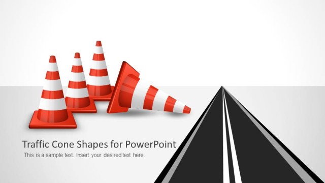Traffic Cone Shapes for PowerPoint