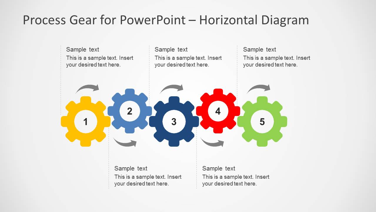 Process Gear Diagrams for PowerPoint - SlideModel