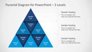 Multilevel Pyramid Slide Design for PowerPoint