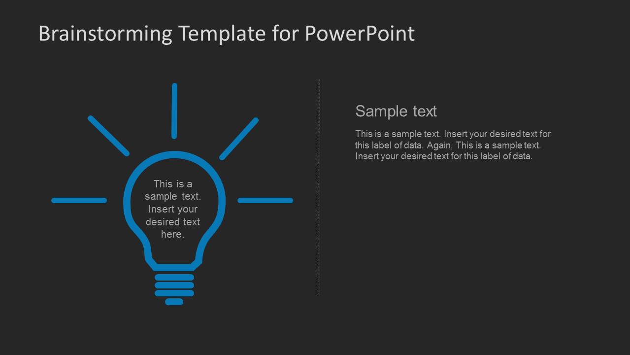 Brainstorming PowerPoint Template - SlideModel