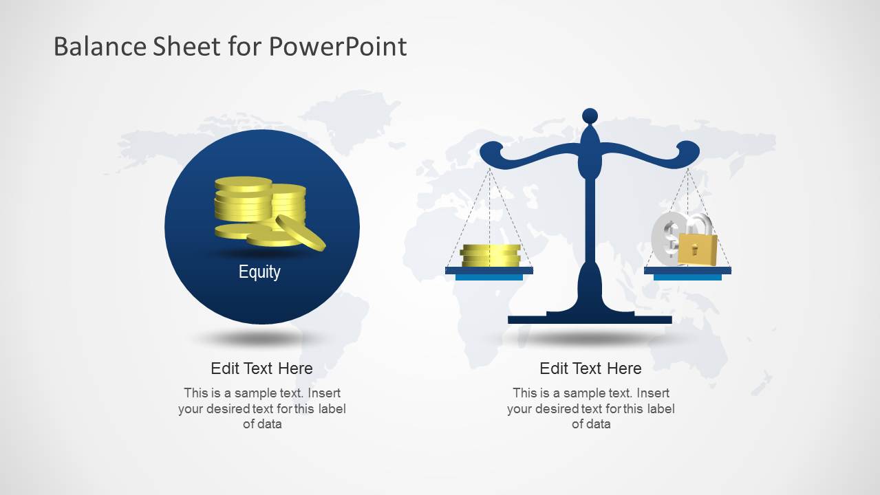 Simple Balance Sheet Powerpoint Template Slidemodel 4429