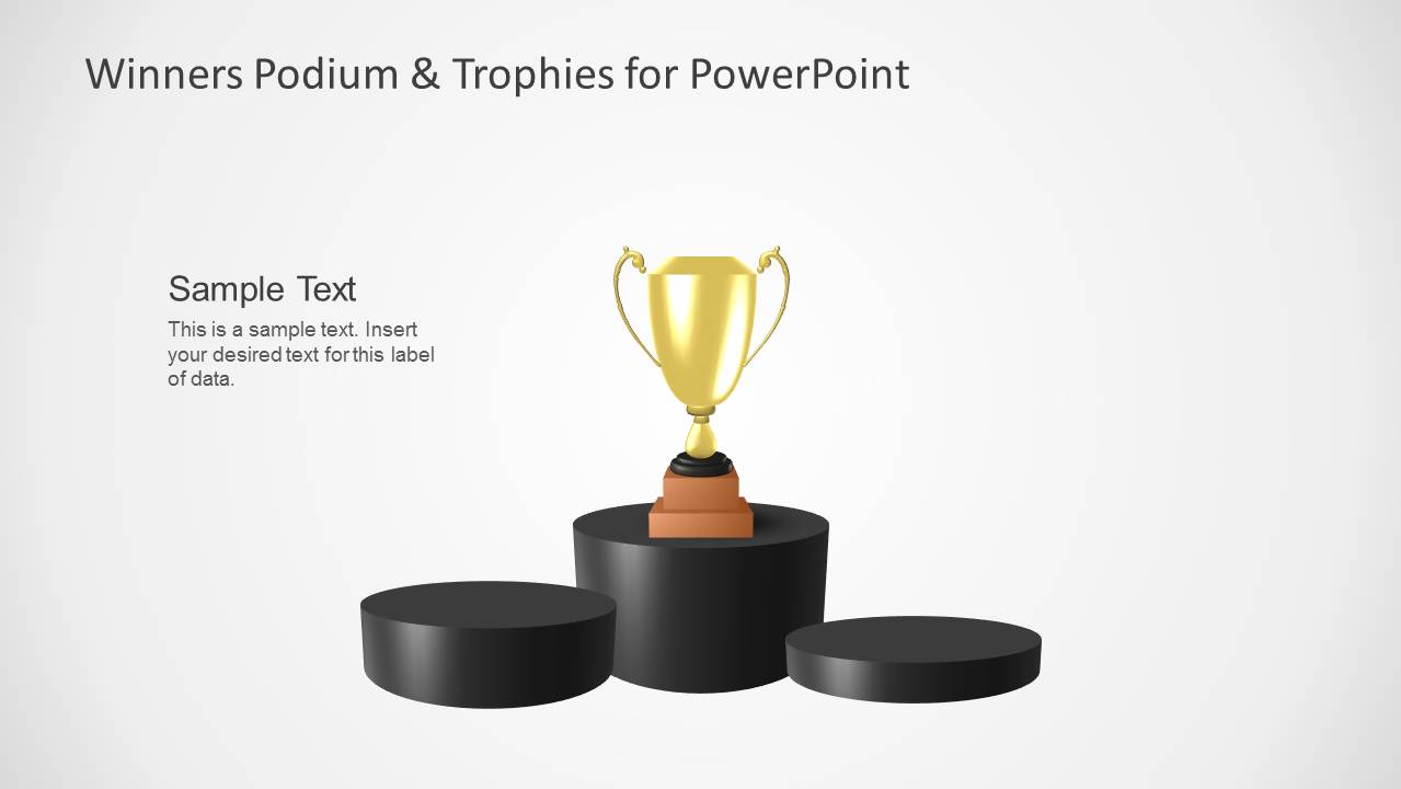 Business Podium & Trophies Template for PowerPoint - SlideModel