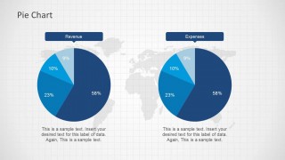 Two Pie Charts in a PowerPoint Slide