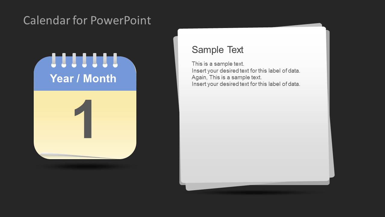 Calendar Template for PowerPoint - SlideModel