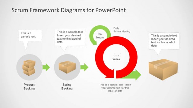 Scrum Framework Diagrams for PowerPoint