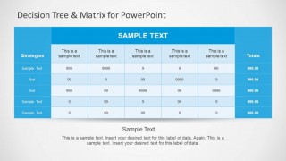 Decision Tree & Matrix Template for PowerPoint & Google Slides