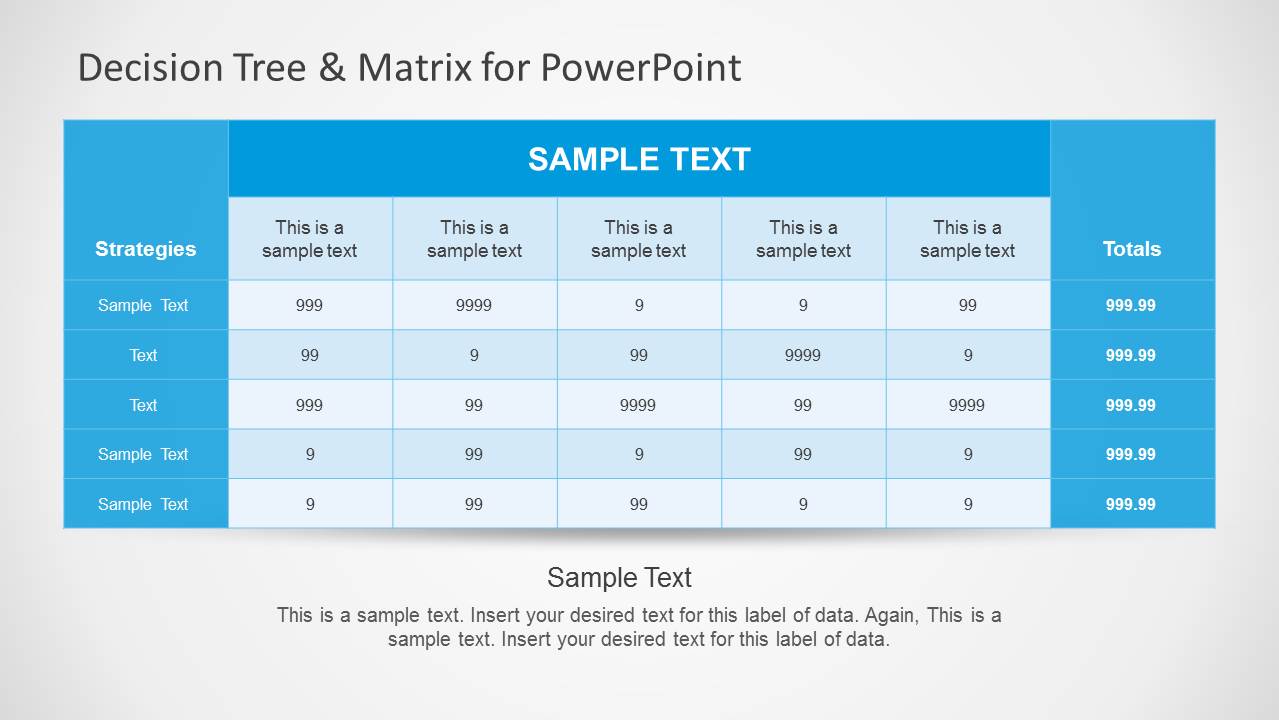 Decision Tree & Matrix Template for PowerPoint & Google Slides