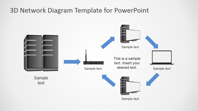 Ring Topology PowerPoint Network