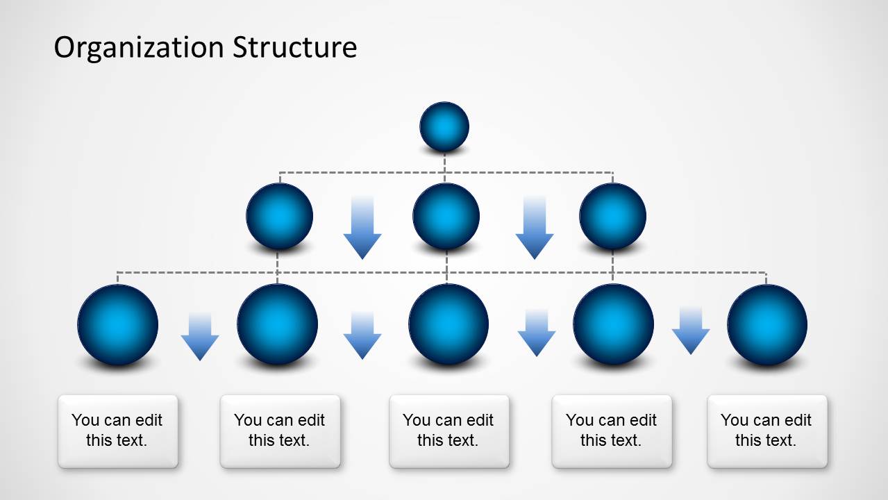 organization-structure-powerpoint-template-with-spheres-slidemodel