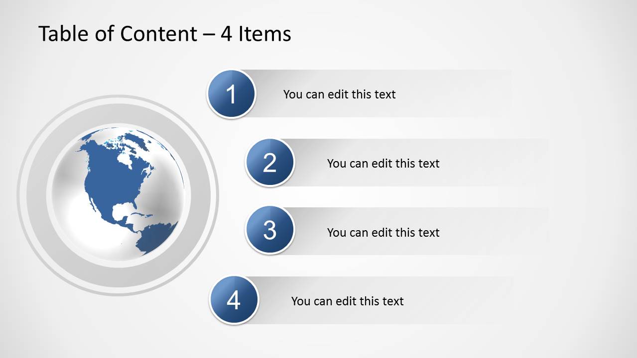 Table of Content Slides for PowerPoint - SlideModel