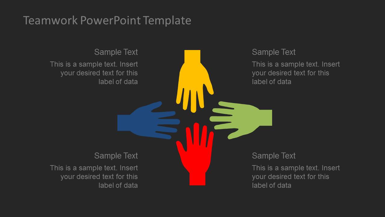 Teamwork PowerPoint Template - SlideModel