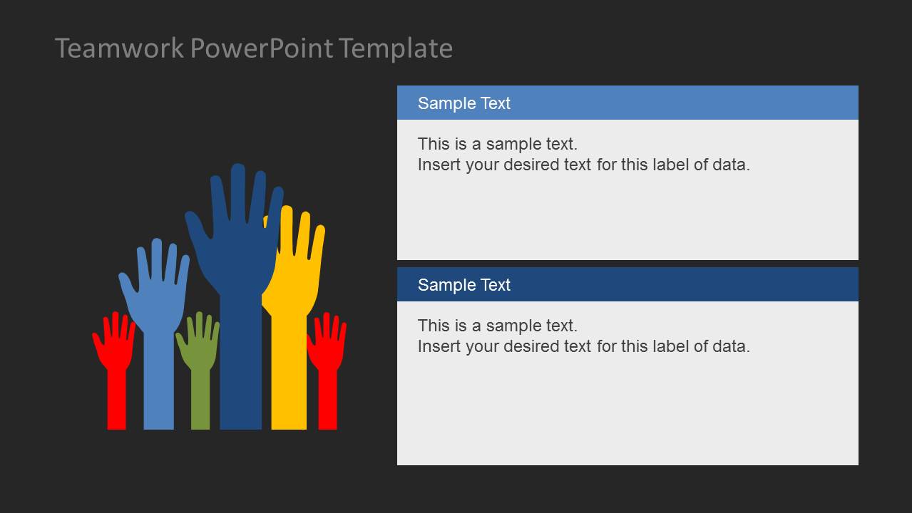 Teamwork PowerPoint Template - SlideModel