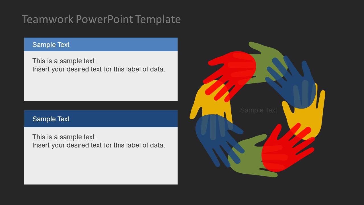 Teamwork PowerPoint Template - SlideModel