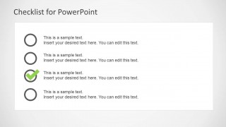 Checklist Template for PowerPoint