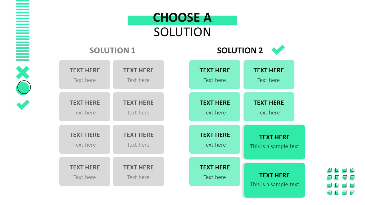 Creative Comparison Tables Powerpoint Template Slidemodel