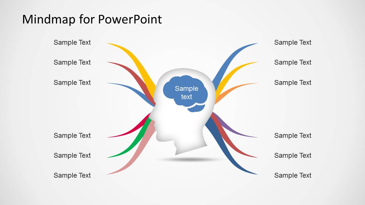 Mind Map Diagram Template for PowerPoint - SlideModel