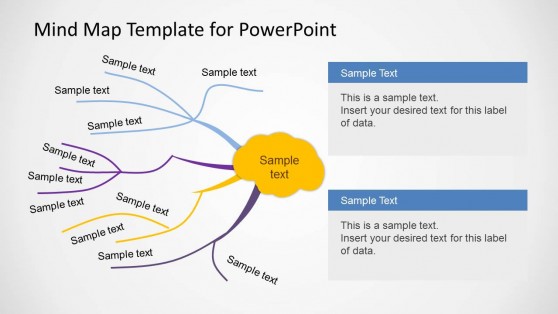 Creative Mind Map Template for PowerPoint - SlideModel