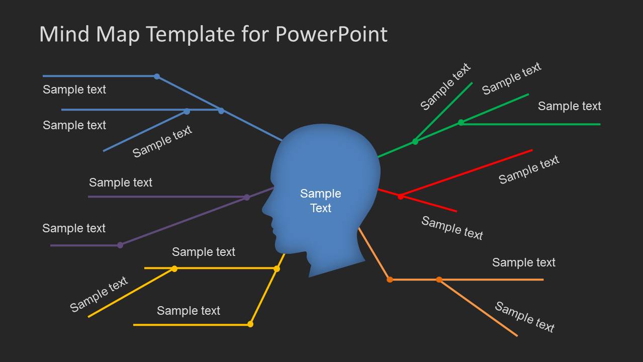 Simple Mind Map Template for PowerPoint - SlideModel