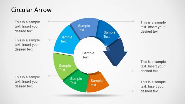 Circular Arrow Template for PowerPoint