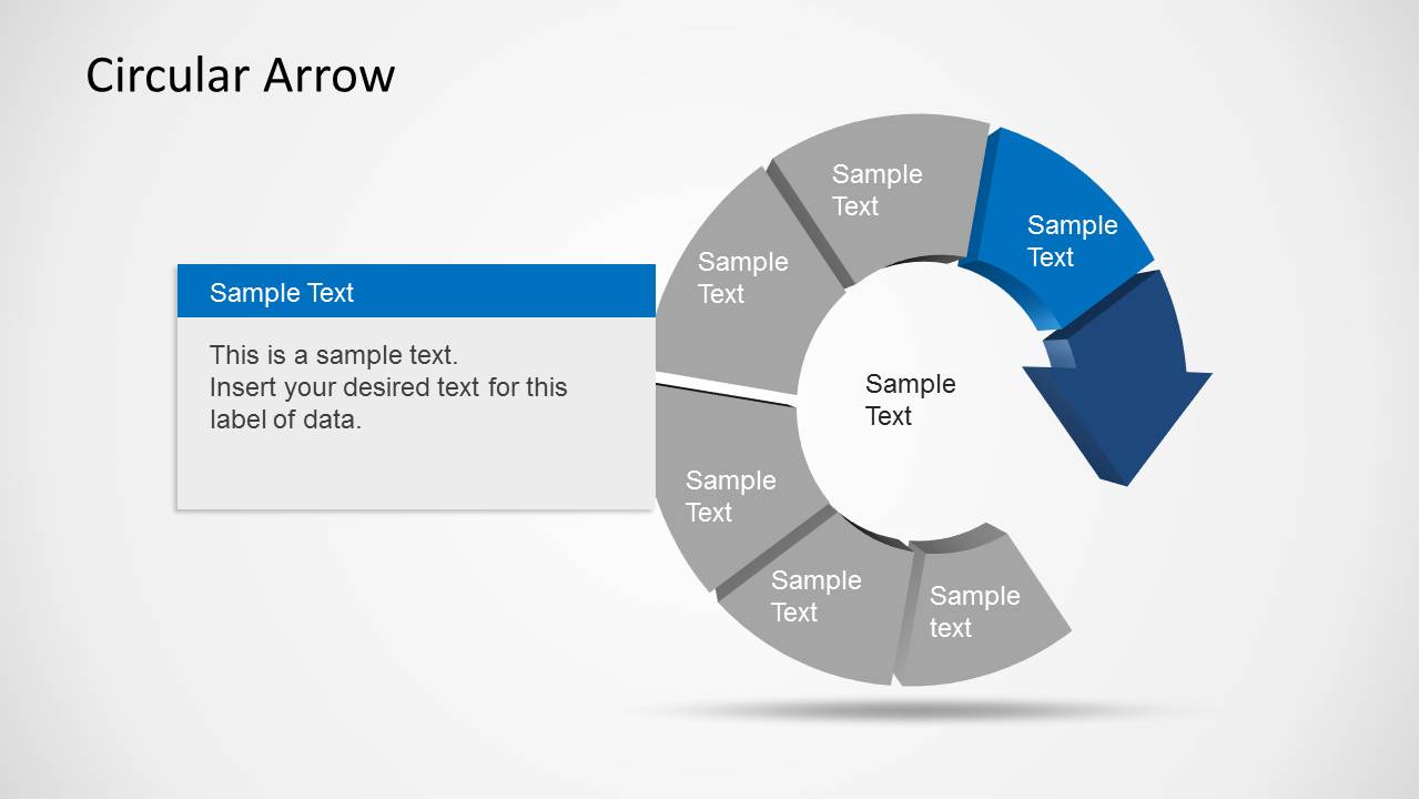 Circular Arrow Template for PowerPoint - SlideModel