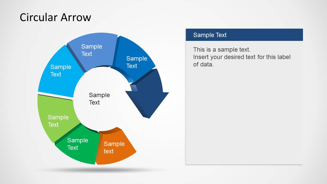 Circular Arrow Template for PowerPoint - SlideModel