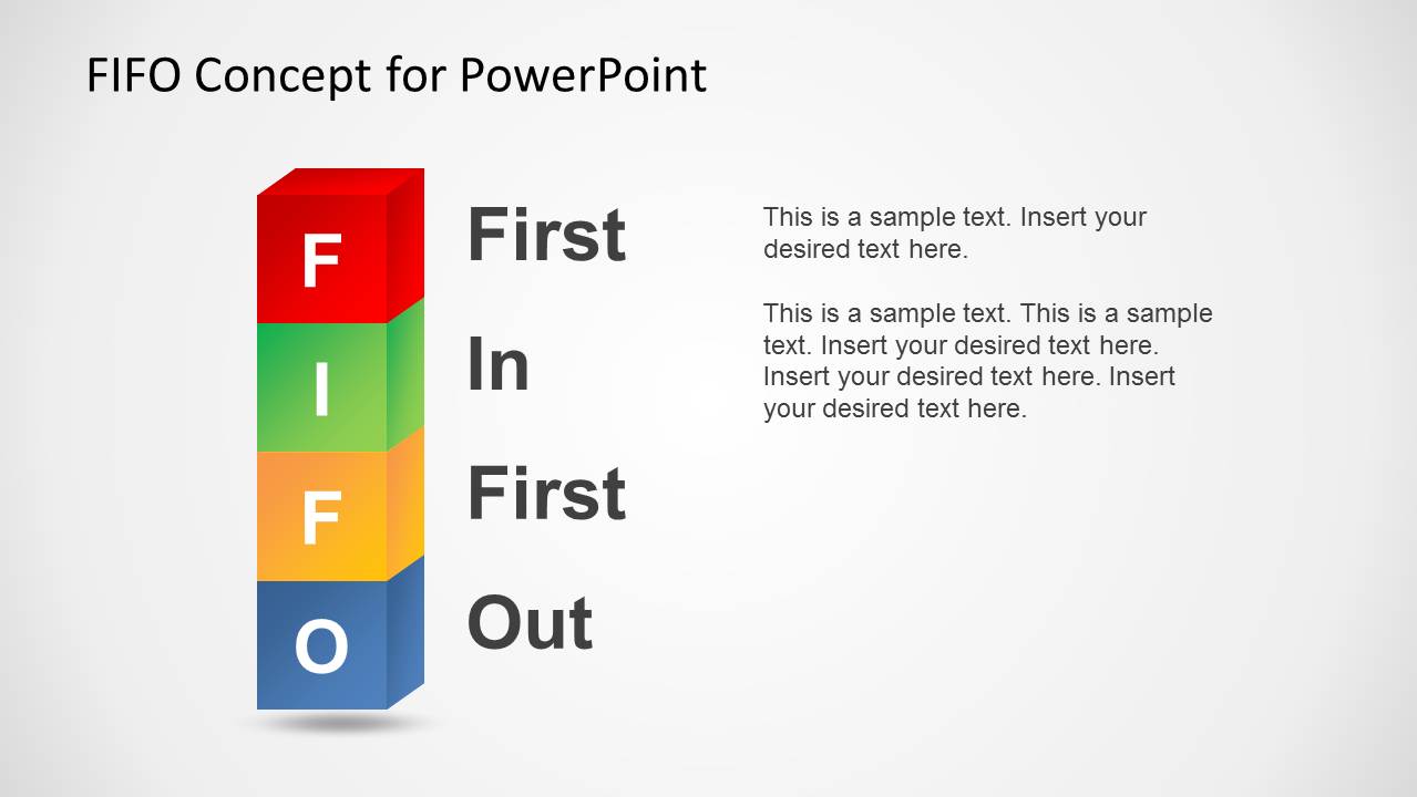 FIFO PowerPoint Template & Presentation Slides