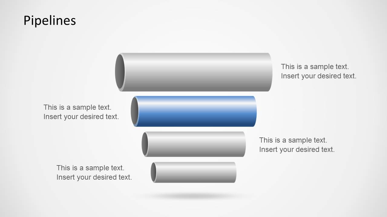 PowerPoint Pipeline Template & Presentation Slides