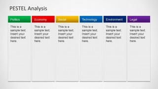 6 Columns Slide Design for PowerPoint