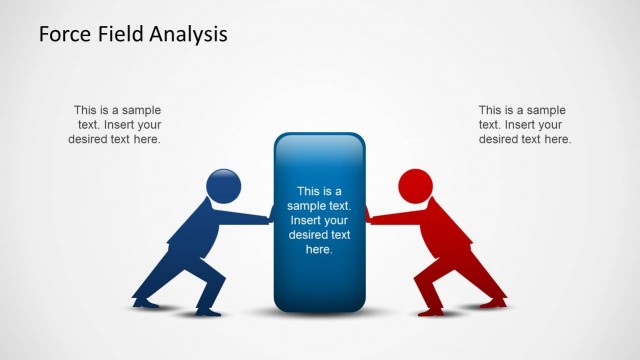 Force Field Analysis PowerPoint Template - SlideModel