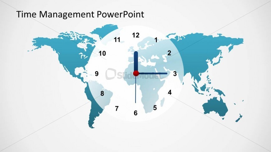 Time Management World Time Clock Slide