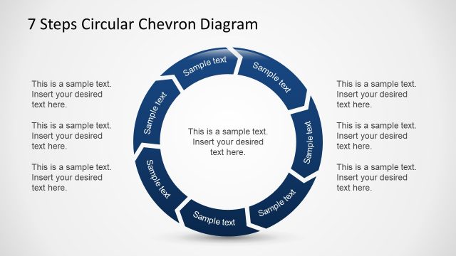 Circular Org Chart PowerPoint Template