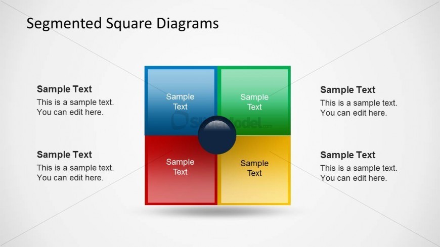Squared Table Template for PowerPoint