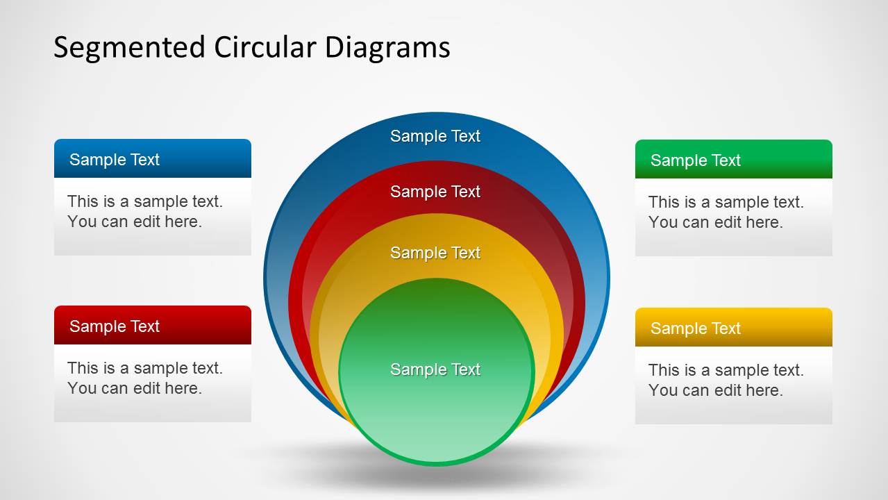 2D Segmented Circles for PowerPoint