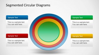 4 Step Segmented Circular Diagrams for PowerPoint - SlideModel