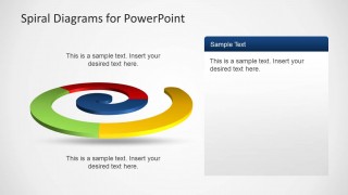 Spiral Diagram Template for PowerPoint
