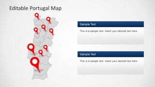 portugal powerpoint map  Order and download portugal powerpoint map