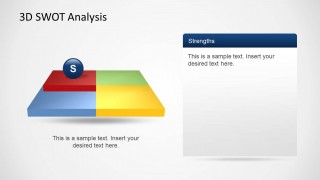 SWOT Strengths Slide Design Template for PowerPoint