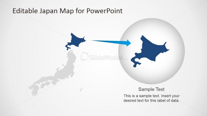 Japan Map PPT Template
