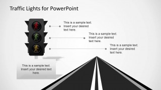 Pedestrian Traffic Lights and Road Slide Design