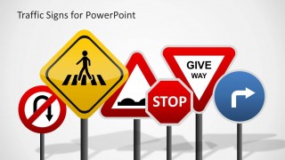 PowerPoint Shapes Featuring Traffic Signs